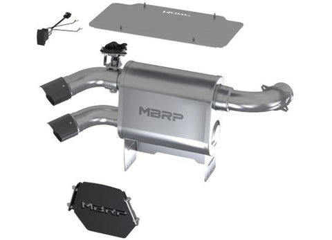 MBRP Duel Out Active Exhaust for Can-Am X3