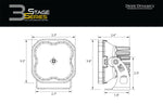 Diode Dynamics SS3 Round Max Yellow