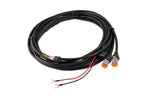 Diode Dynamics Light Duty Dual Output 4-pin Wiring Harness